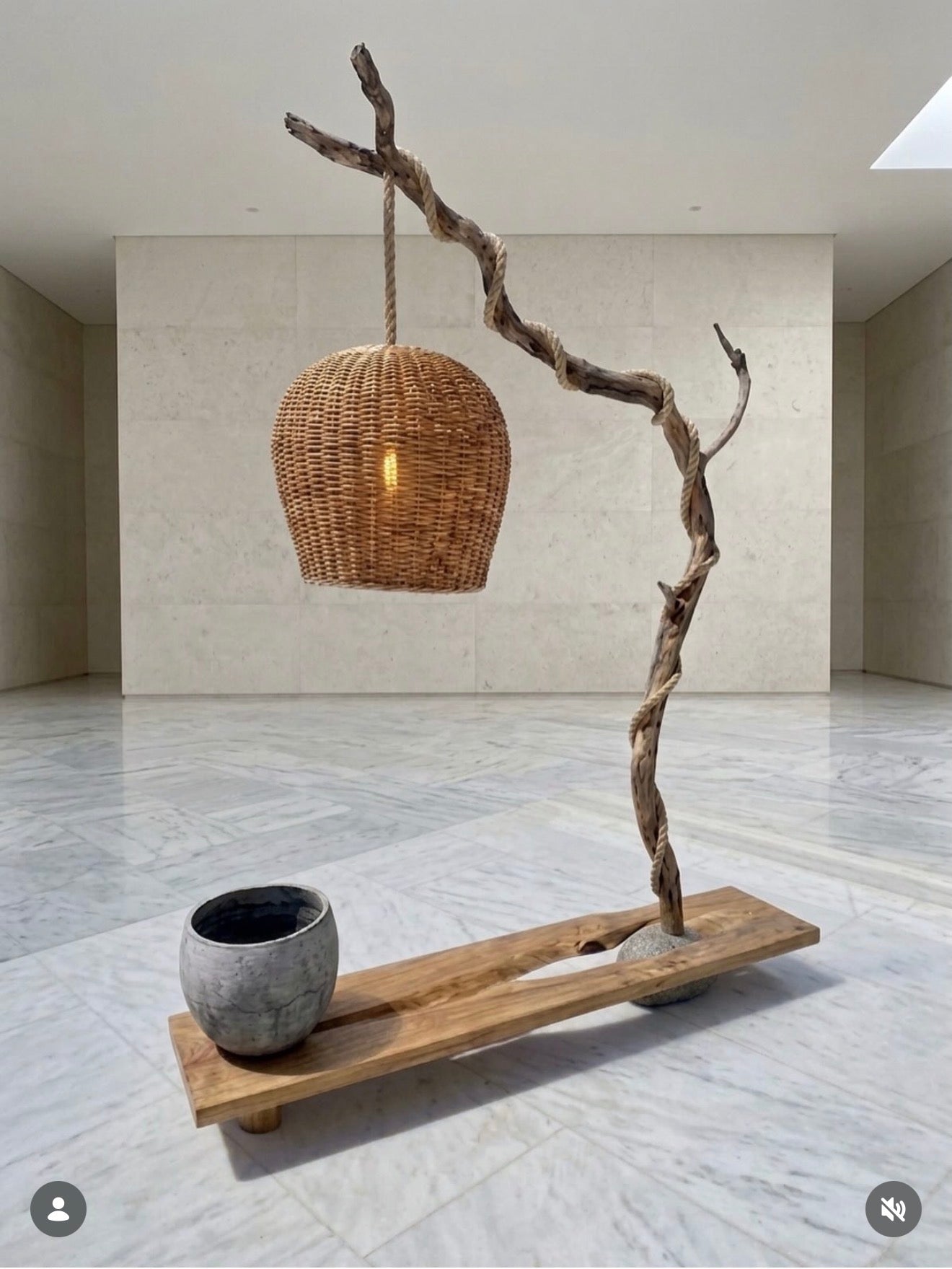 Lampe « Hikariita »