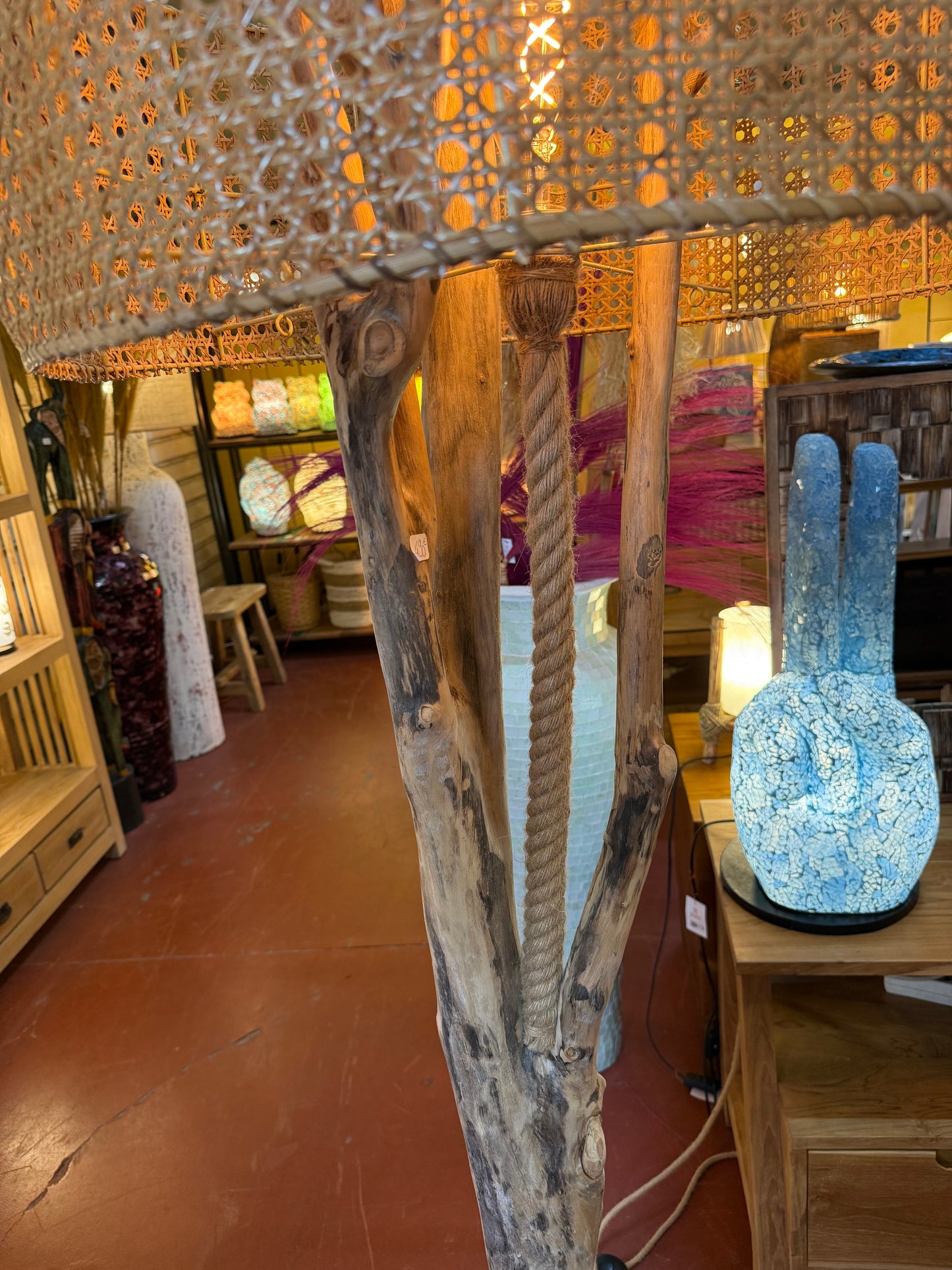 Lampe « racine »
