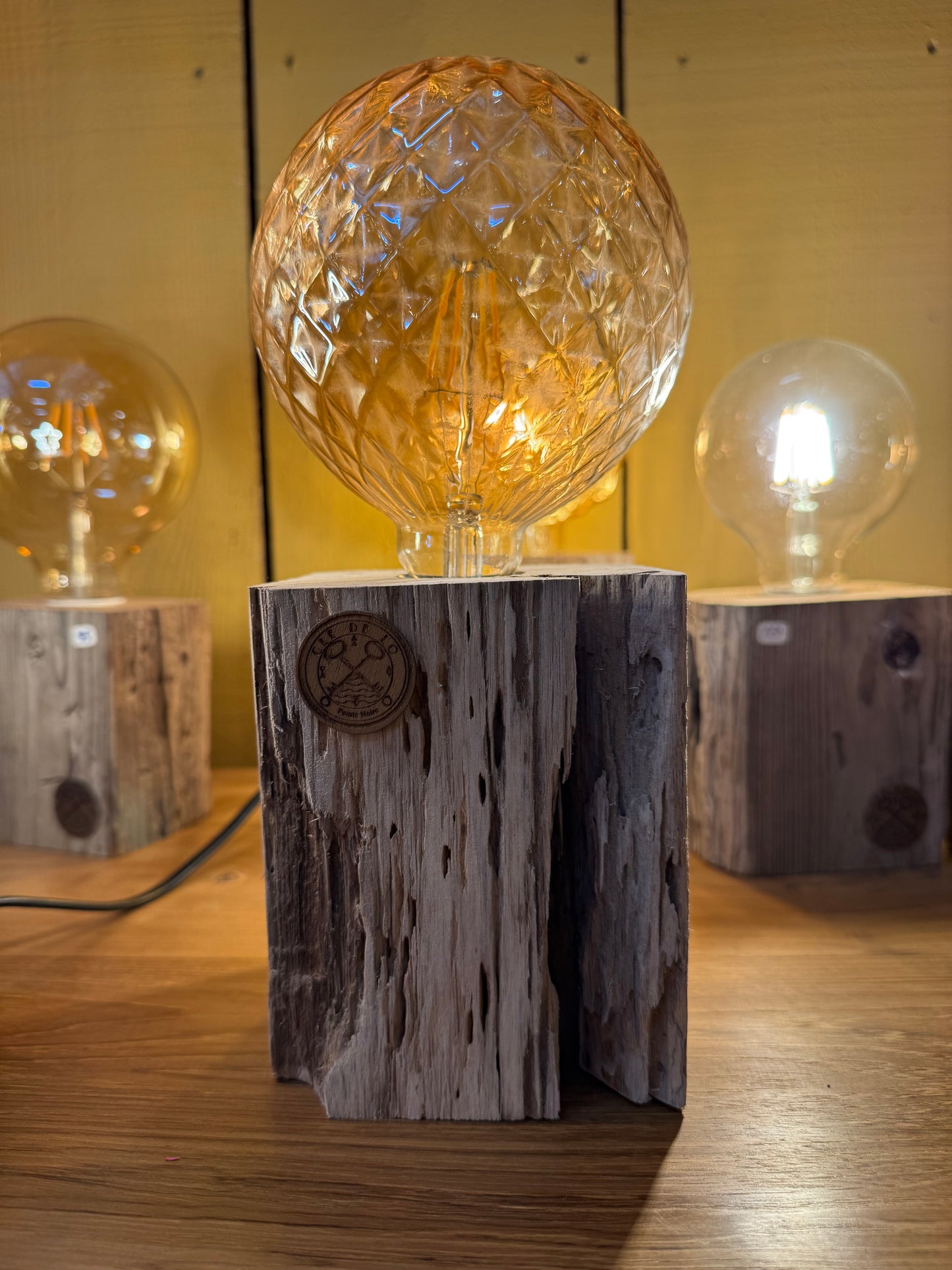 Lampe à poser "madrier "3