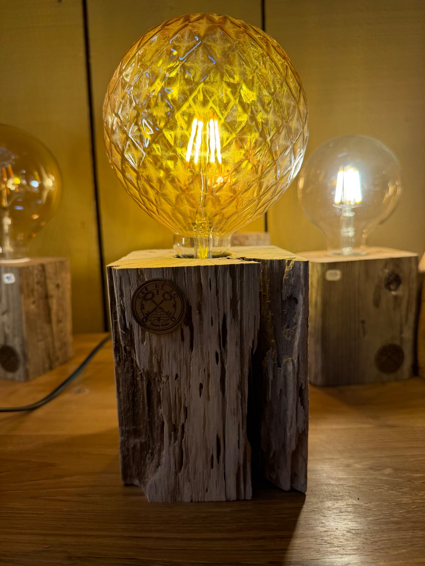 Lampe à poser "madrier "3